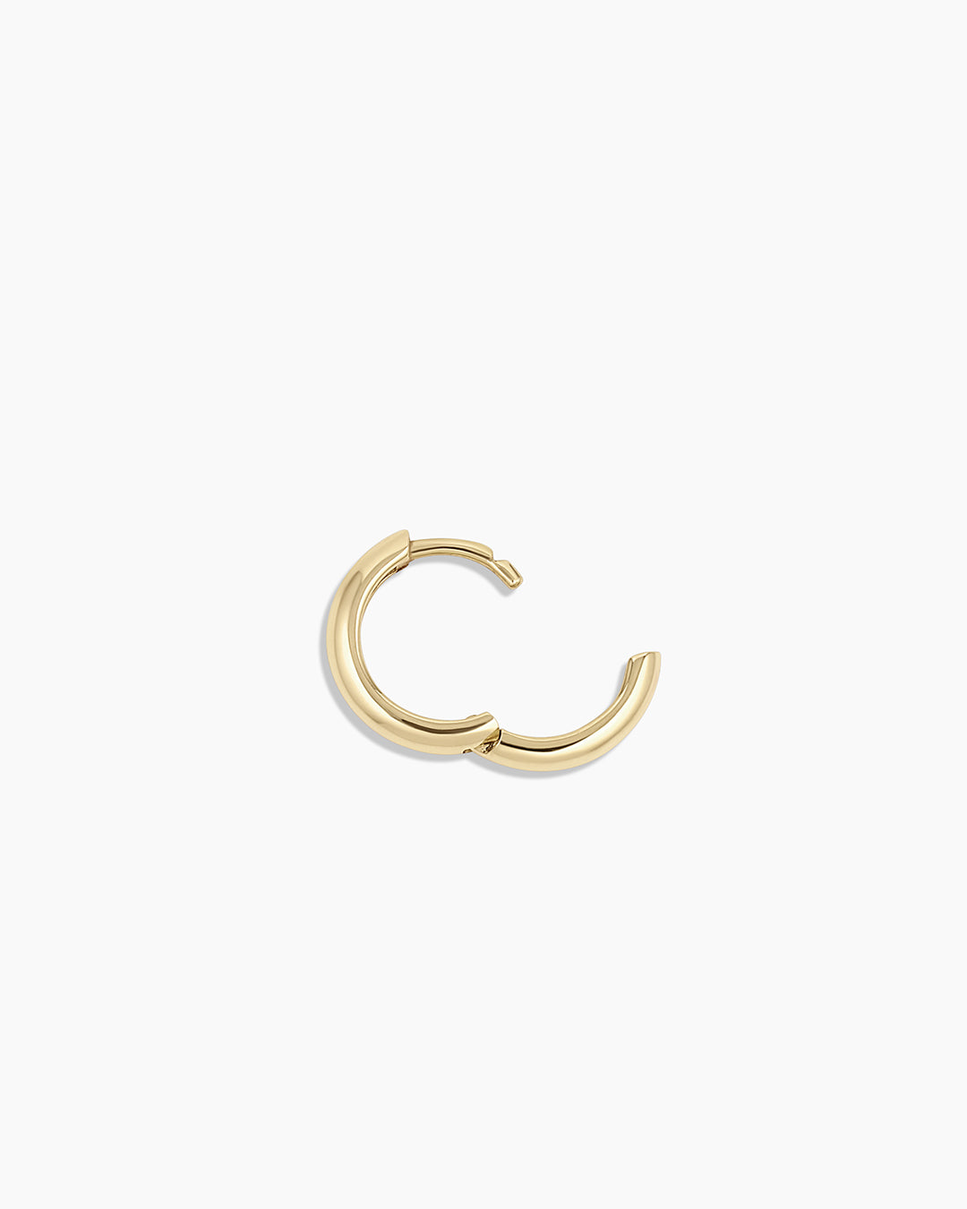 14K Gold Huggie Earrings for Women - Single Helium Hoop Earrings for Everyday Wear & Gifting | Perfect for Casual, Office & Special Occasions