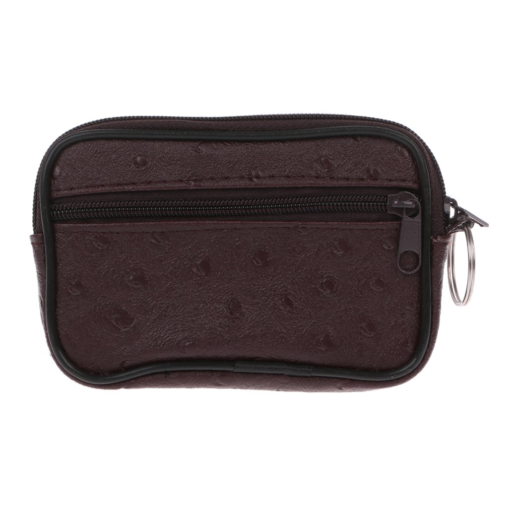 Portable Card Coin Key Holder - Slim Zip Change Pouch Wallet Bag for Men & Women - Perfect for Travel, Shopping, and Everyday Essentials