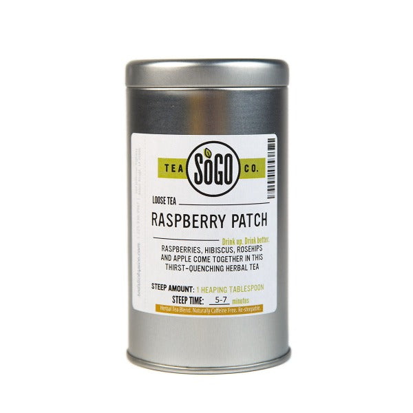 Organic Raspberry Patch Herbal Tea - Caffeine-Free, Antioxidant-Rich, Natural Flavor | Perfect for Relaxation, Detox & Afternoon Tea Time