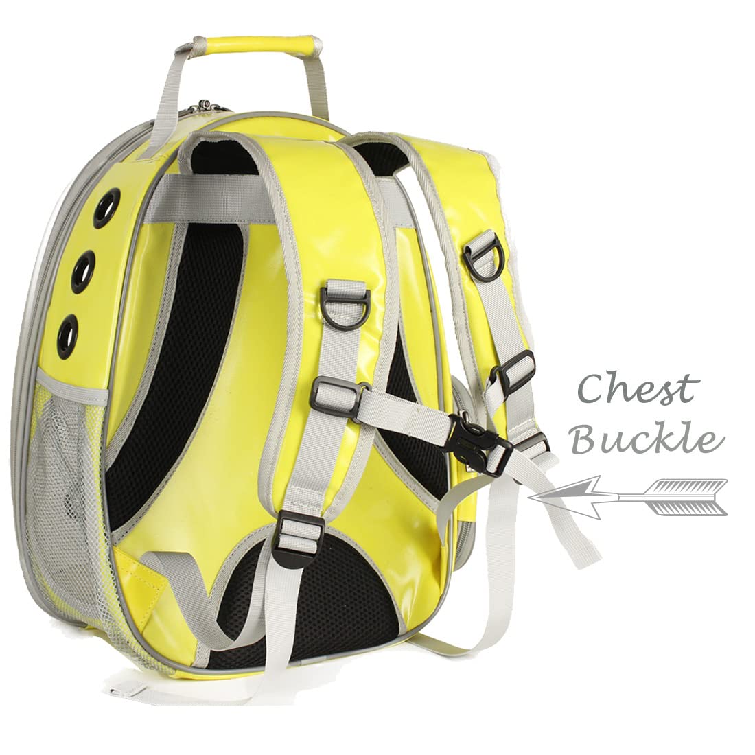 Bubble Cat Backpack Carrier for Small Pets - Airline Approved Waterproof Pet Carrier for Cats, Kittens, Puppies & Bunnies | Space Capsule Design with Clear Window | Perfect for Travel, Hiking & Outdoor Adventures