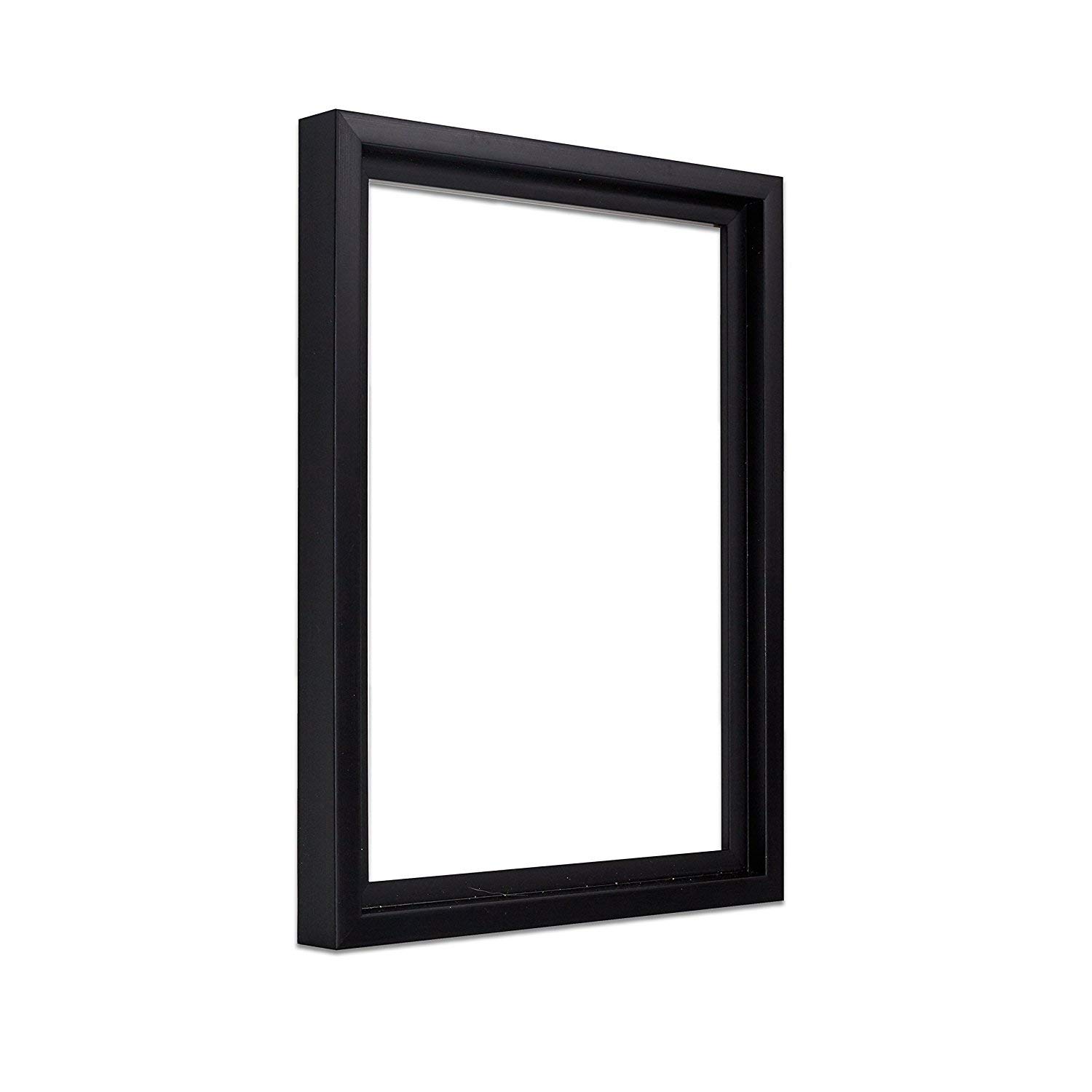 L-Shaped A3 Black Picture Frame - Premium Photo & Poster Frame for Wall Art, Paintings, and Home Decor | Perfect for Living Room, Bedroom, Office & Gallery Display
