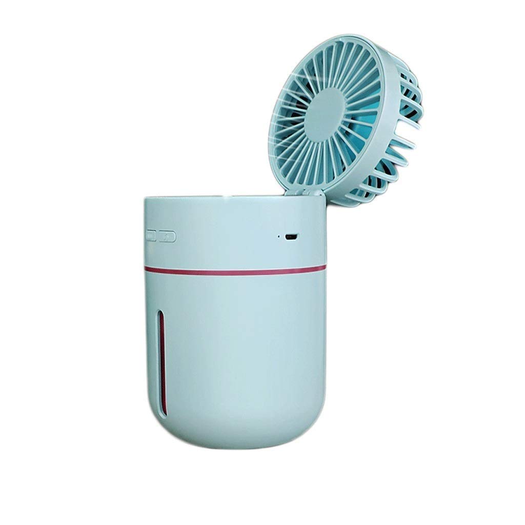 NaNa ZVHAN Mini Handheld Fan - Powerful USB Rechargeable Personal Cooling Fan for Women, Kids, Office & Travel - Portable Small Fan for Home, Outdoor & Summer Use (Green)