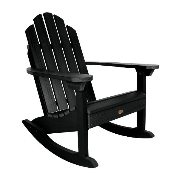 Premium Outdoor Classic Westport Adirondack Rocking Chair - All-Weather Resistant, Comfortable Patio & Garden Rocking Chair for Porch, Deck, Backyard Relaxation