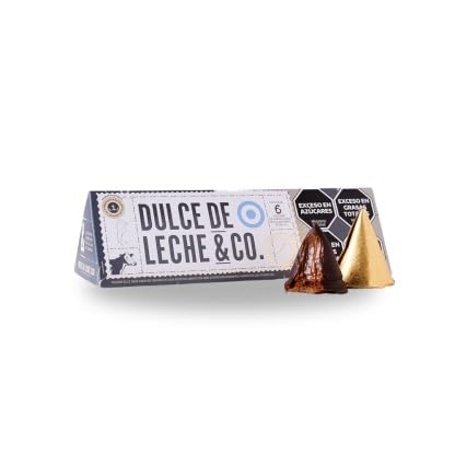 Premium Dulce de Leche Conitos - Dark Chocolate Covered Caramel Milk Cookies (6 Pieces x 3 Packs) | Authentic Argentinian Treats for Gifts, Parties & Dessert Lovers