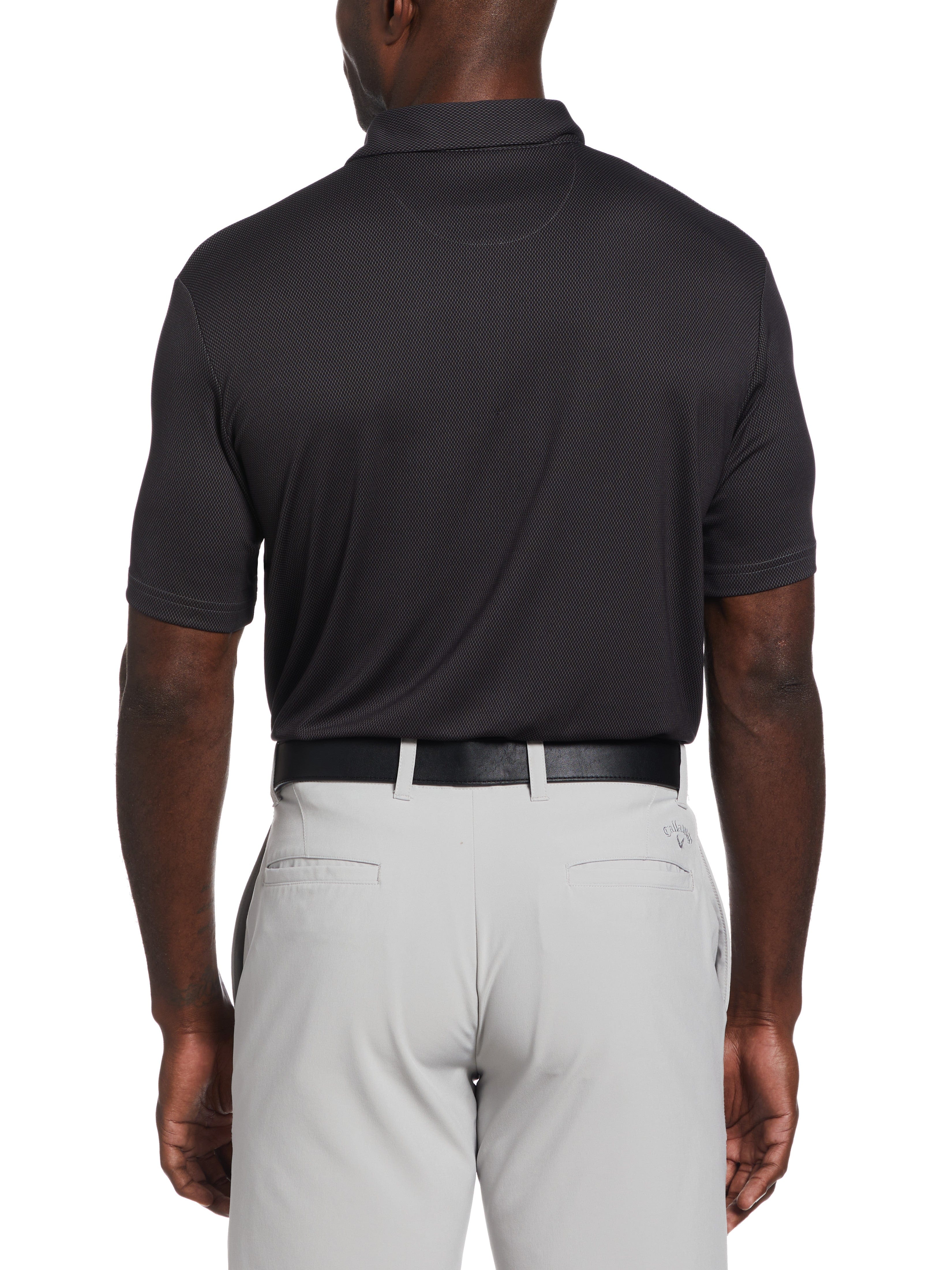 Men's Cooling Birdseye Polo Shirt - Breathable Moisture-Wicking Golf & Casual Wear for Summer