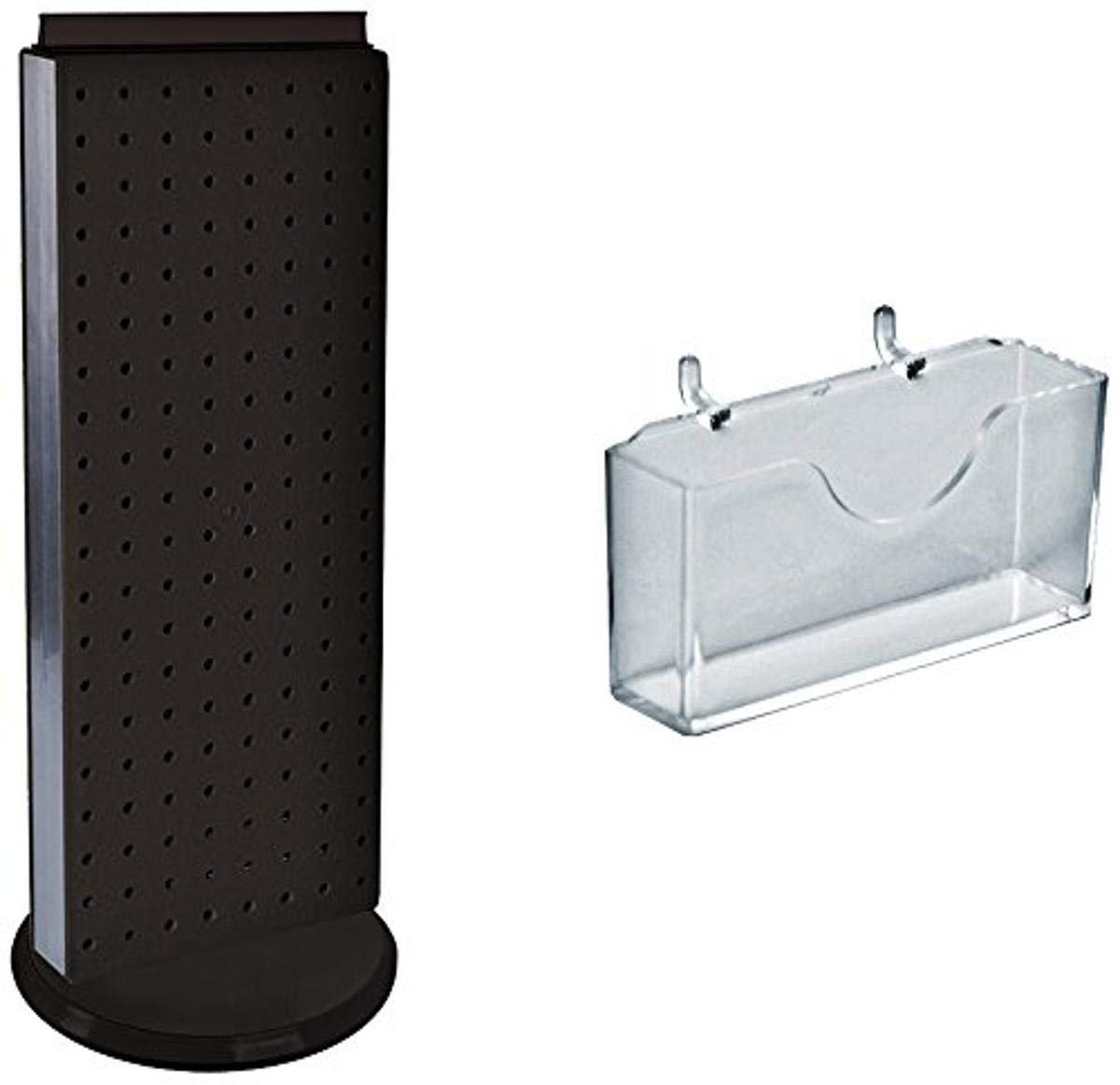 Azar Displays 700505-BLK Black Countertop Gift Card Holder with 20 Pockets - Perfect for Retail Stores, Boutiques & Restaurants