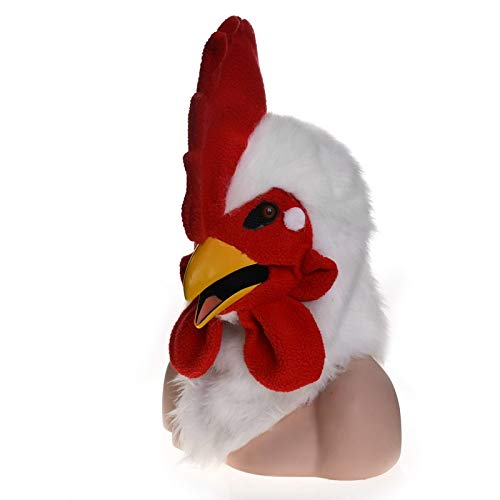 SHENGUS Moving Mouth Mask - Halloween Party Mask with Movable Jaw for Costumes, Cosplay & Outdoor Events (Brown) | Perfect for Halloween, Cosplay, and Themed Parties