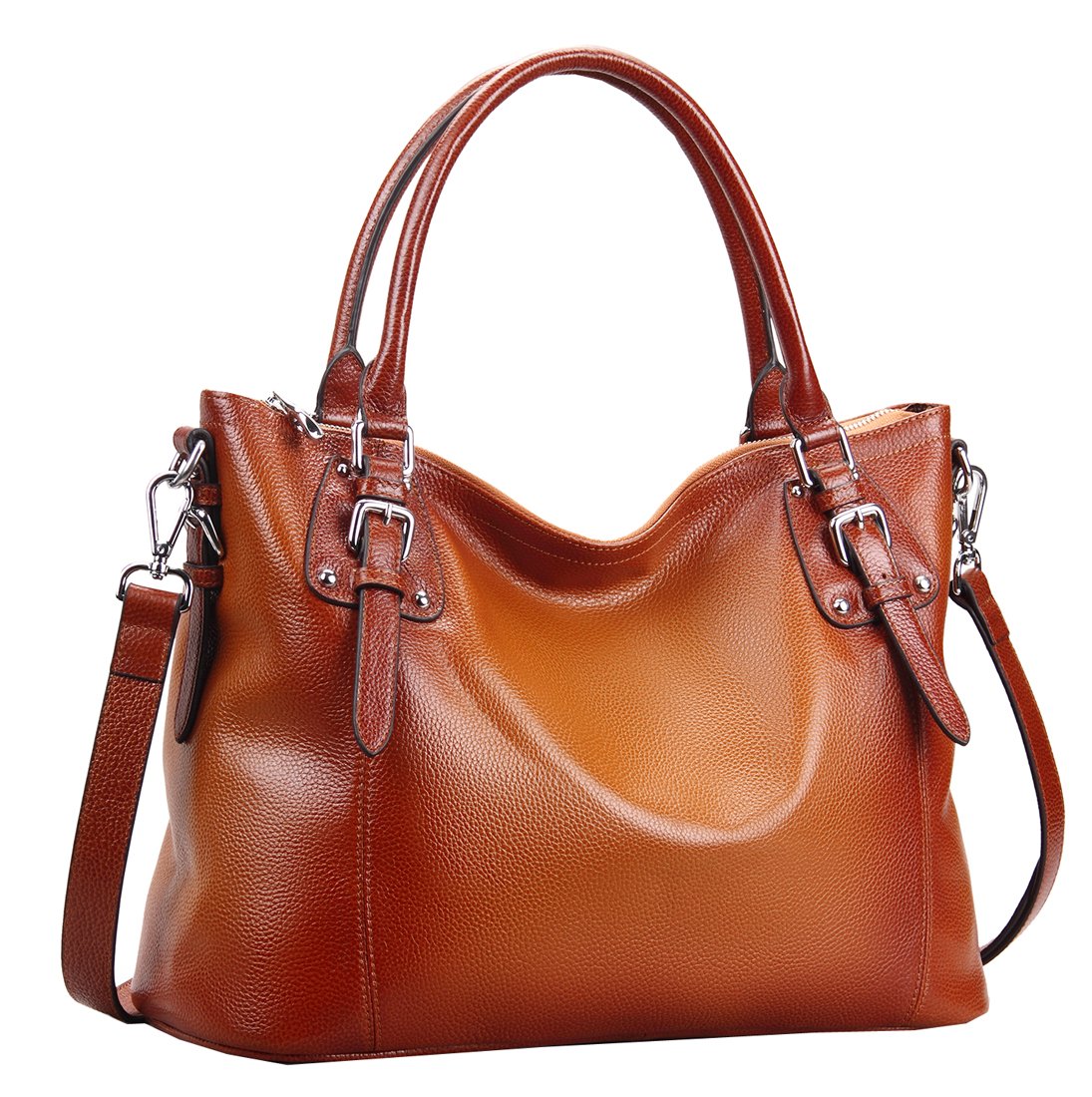 Genuine Leather Purses & Handbags for Women - Tote, Shoulder Bag, Satchel, Top Handle & Crossbody Purse - Perfect for Work, Travel & Everyday Use