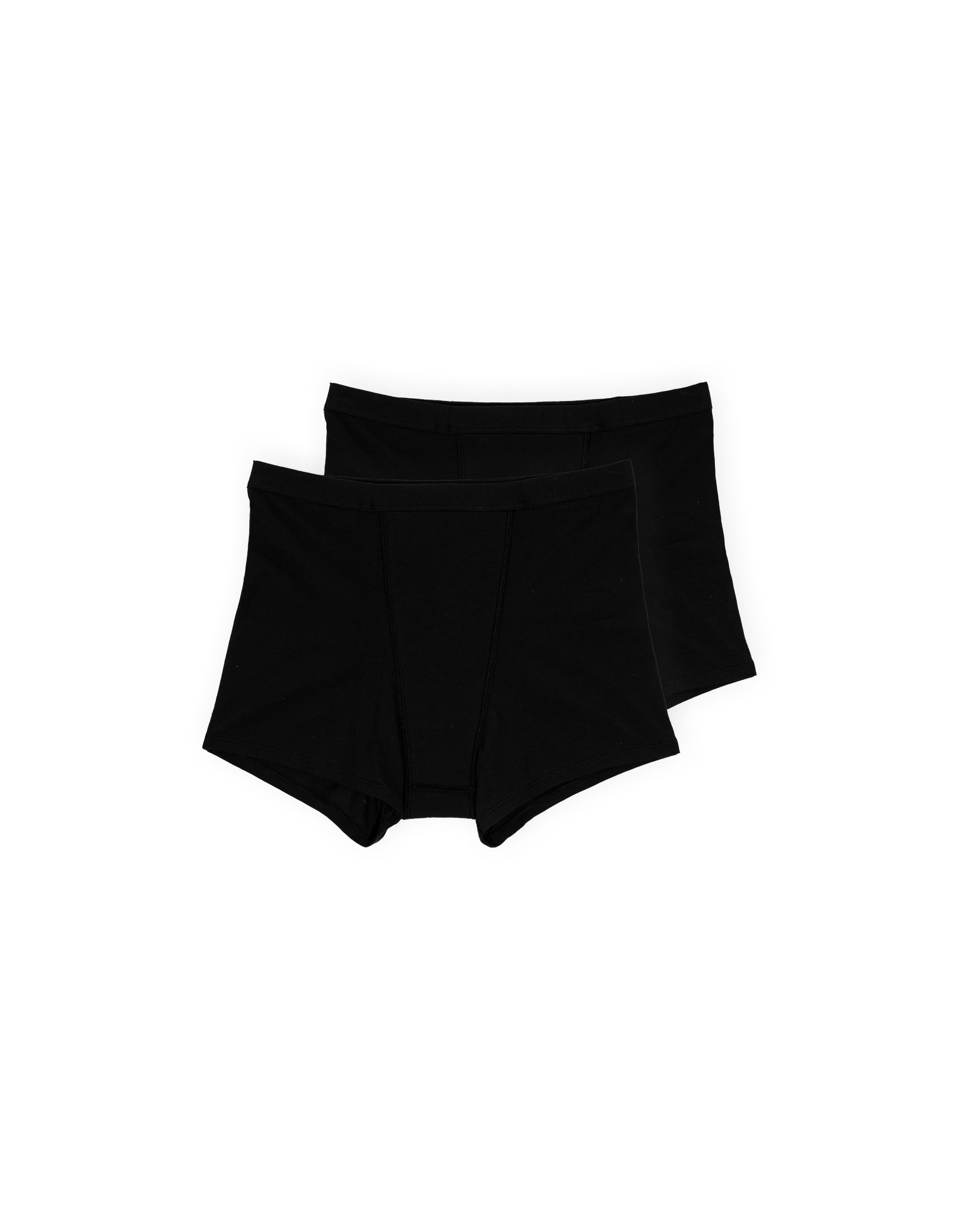 Leakproof Cotton Sleep Shorts 2 Pack - Soft & Breathable Women's Underwear for Nighttime Comfort & Protection | Perfect for Postpartum, Period & Incontinence