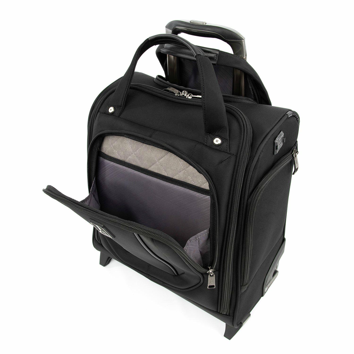 Travelpro Crew VersaPack Rolling Underseat Carry-On Luggage - Compact & Lightweight for Air Travel, Business Trips & Weekend Getaways