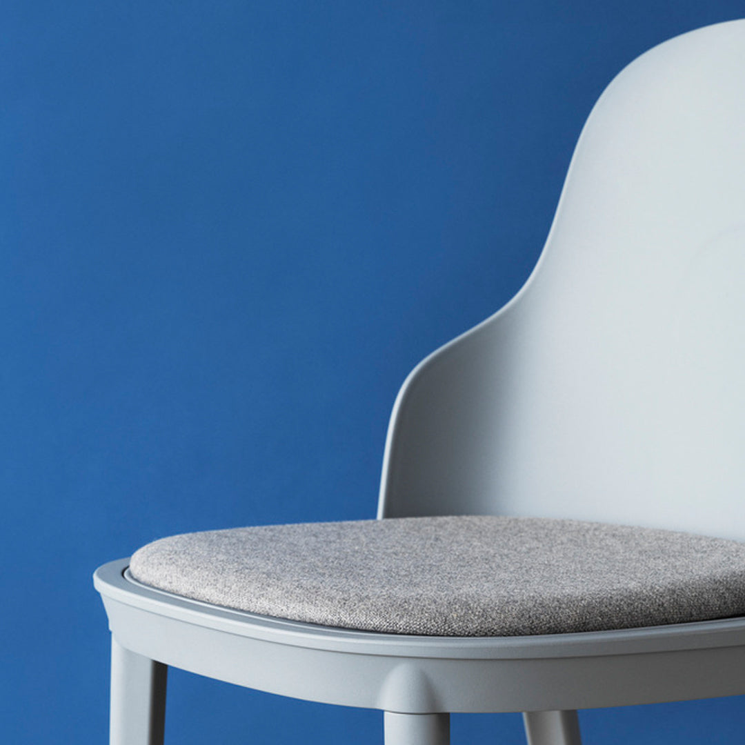 Allez Dining Chair - Upholstered Seat for Kitchen, Dining Room & Office - Comfortable Modern Chair for Home & Restaurant Use