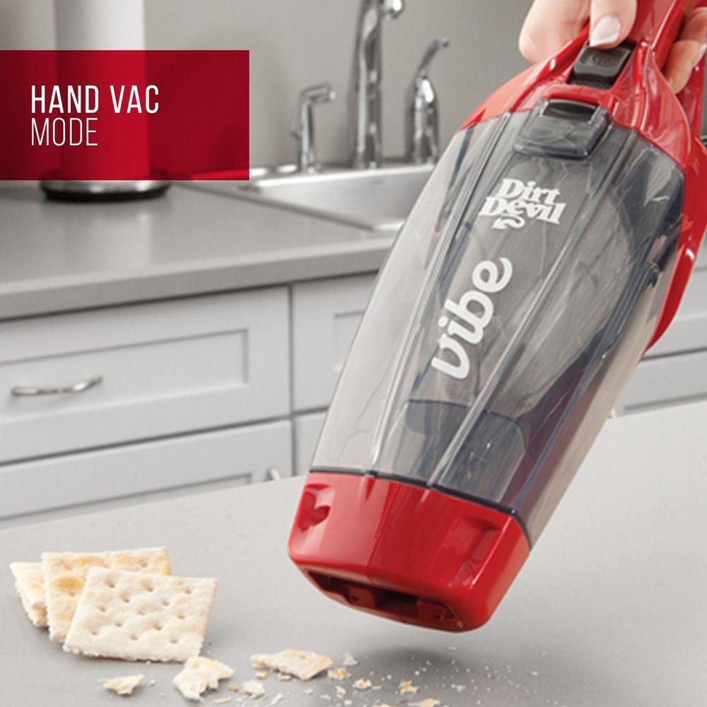 Vibe Stick Vacuum - Lightweight Cordless Vacuum Cleaner for Hardwood Floors & Carpets | Perfect for Home, Office & Pet Hair Cleaning