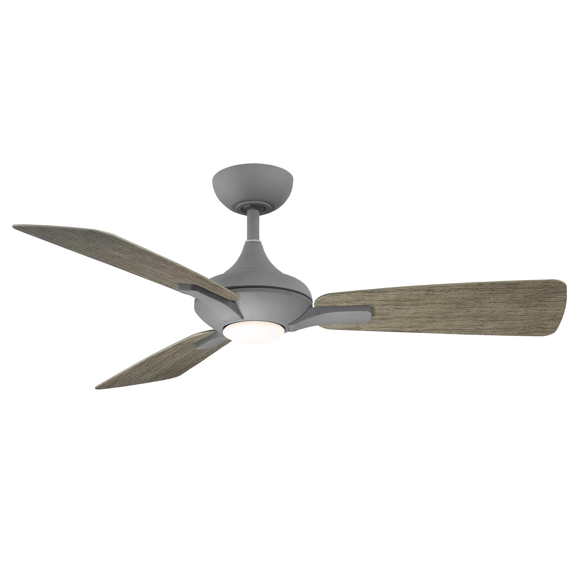 Mykonos 52in Smart Ceiling Fan with LED Light Kit, Remote Control, Alexa & Google Assistant Compatible, Ideal for Living Room, Bedroom, and Patio