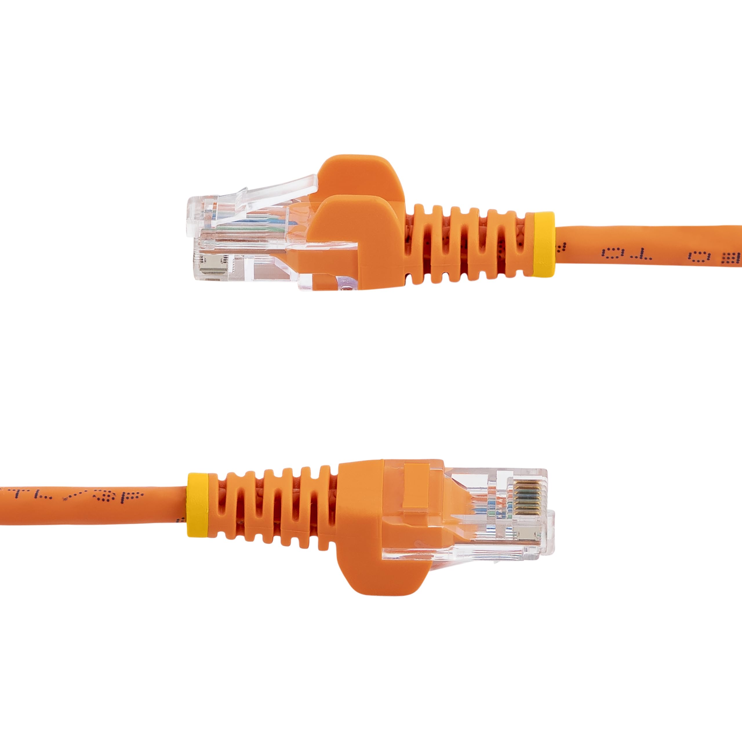 StarTech.com Cat5e Ethernet Cable 15ft Orange - High-Speed Snagless Patch Cord for Home/Office Network, Gaming & Streaming - Cat5e RJ45 LAN Cable (45PATCH15OR)