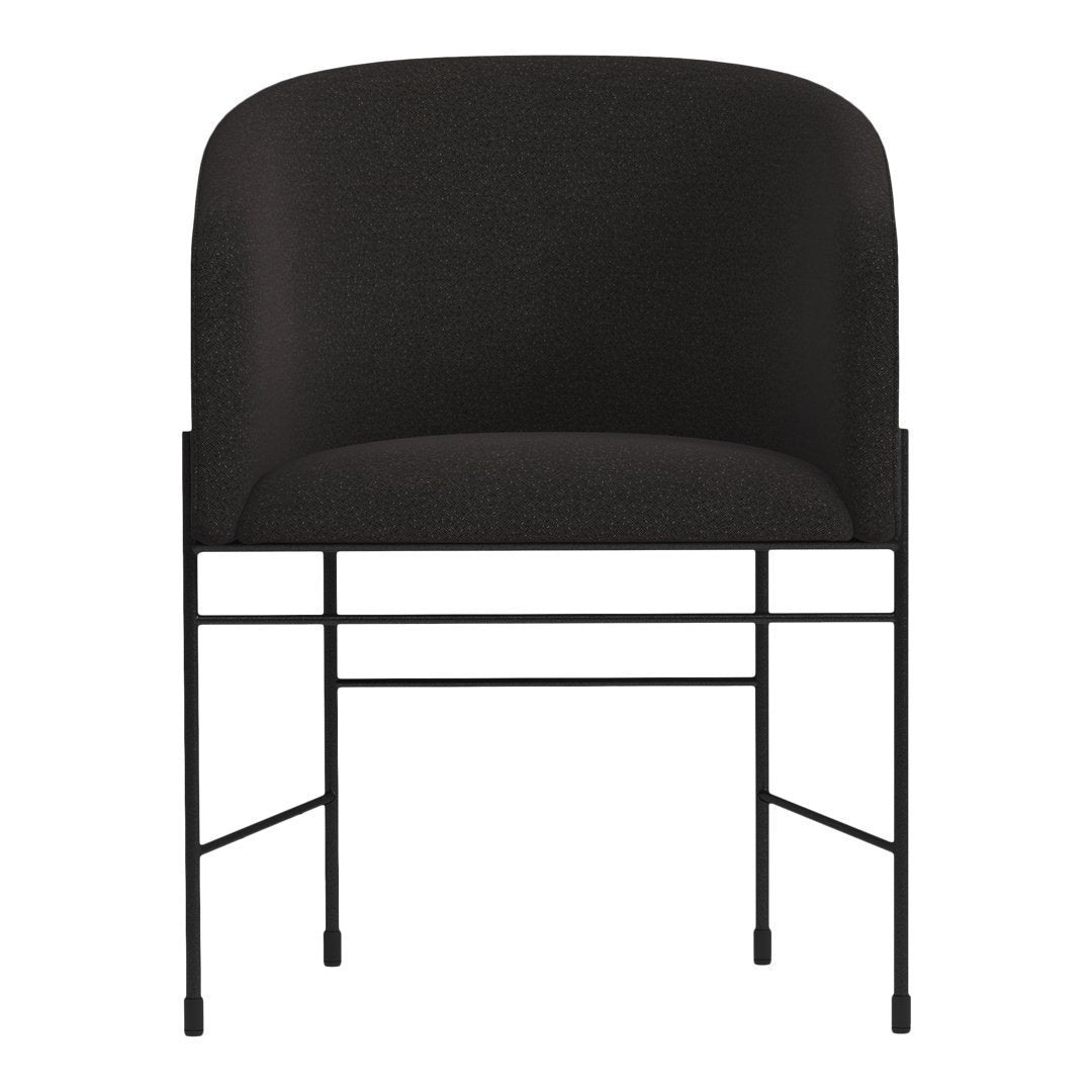 Arden Covent Chair - Modern Accent Chair for Living Room, Bedroom & Office - Stylish Upholstered Armchair with Wooden Legs - Perfect for Reading, Relaxing & Home Decor