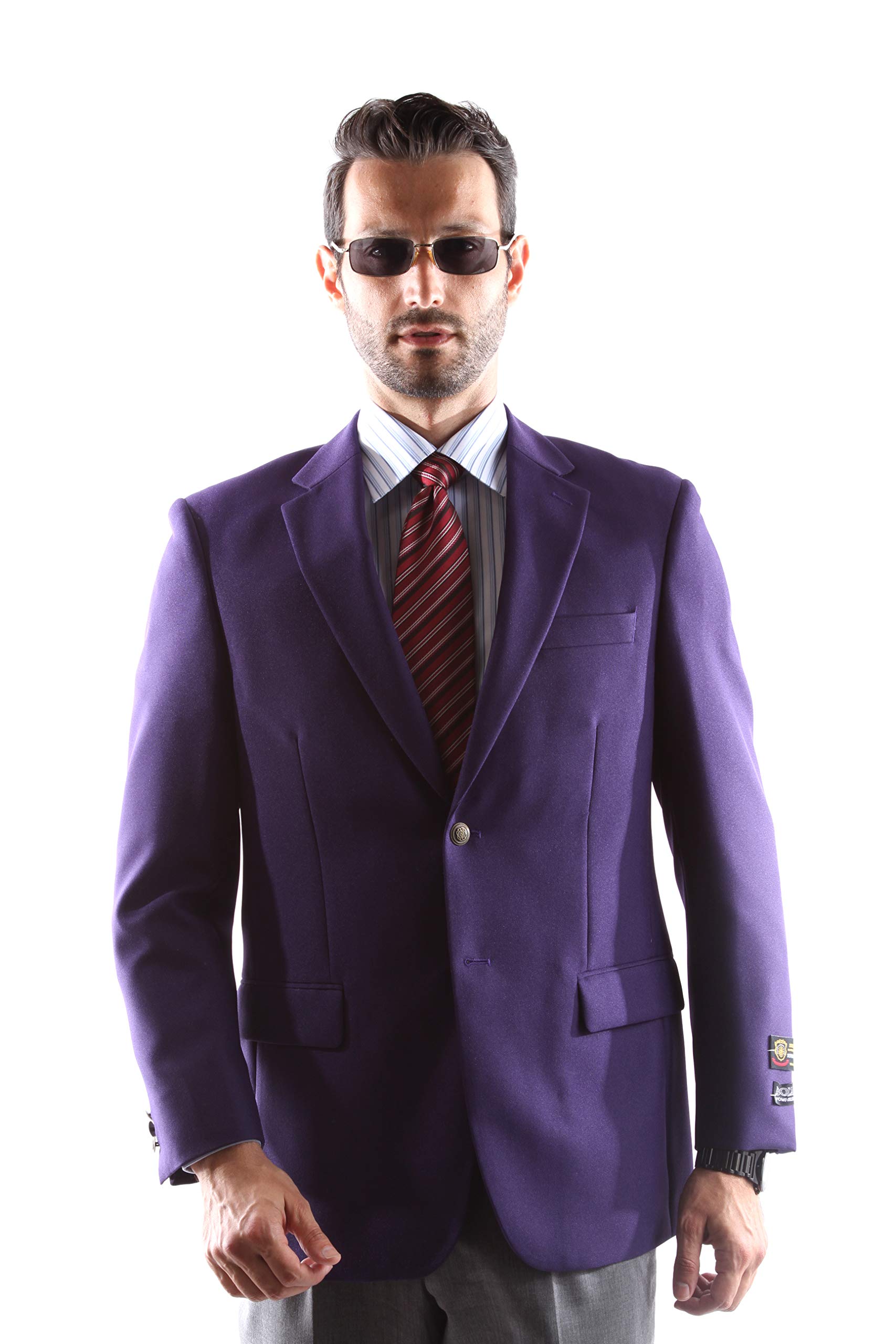 Stylish Men's Single Breasted 2-Button Blazer Jacket for Business, Office & Formal Occasions | Slim Fit Suit Coat for Weddings, Interviews & Professional Events