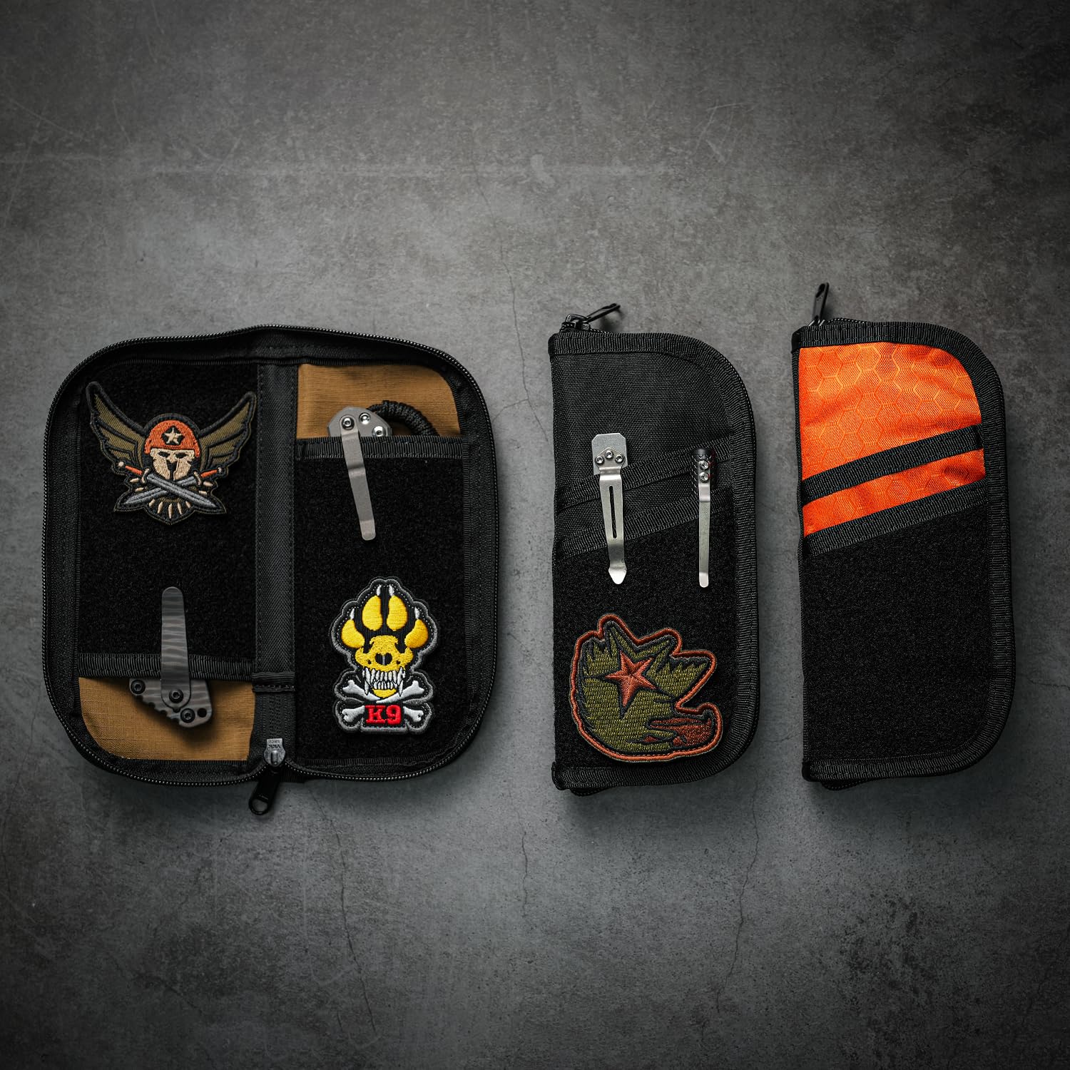 Viperade VE19 EDC Pouch - Tactical Tool Organizer for Men | Compact Storage for Multitools, Flashlights, Knives & Tactical Pens | Perfect for Outdoor, Camping & Everyday Carry (EDC) Gear Organization
