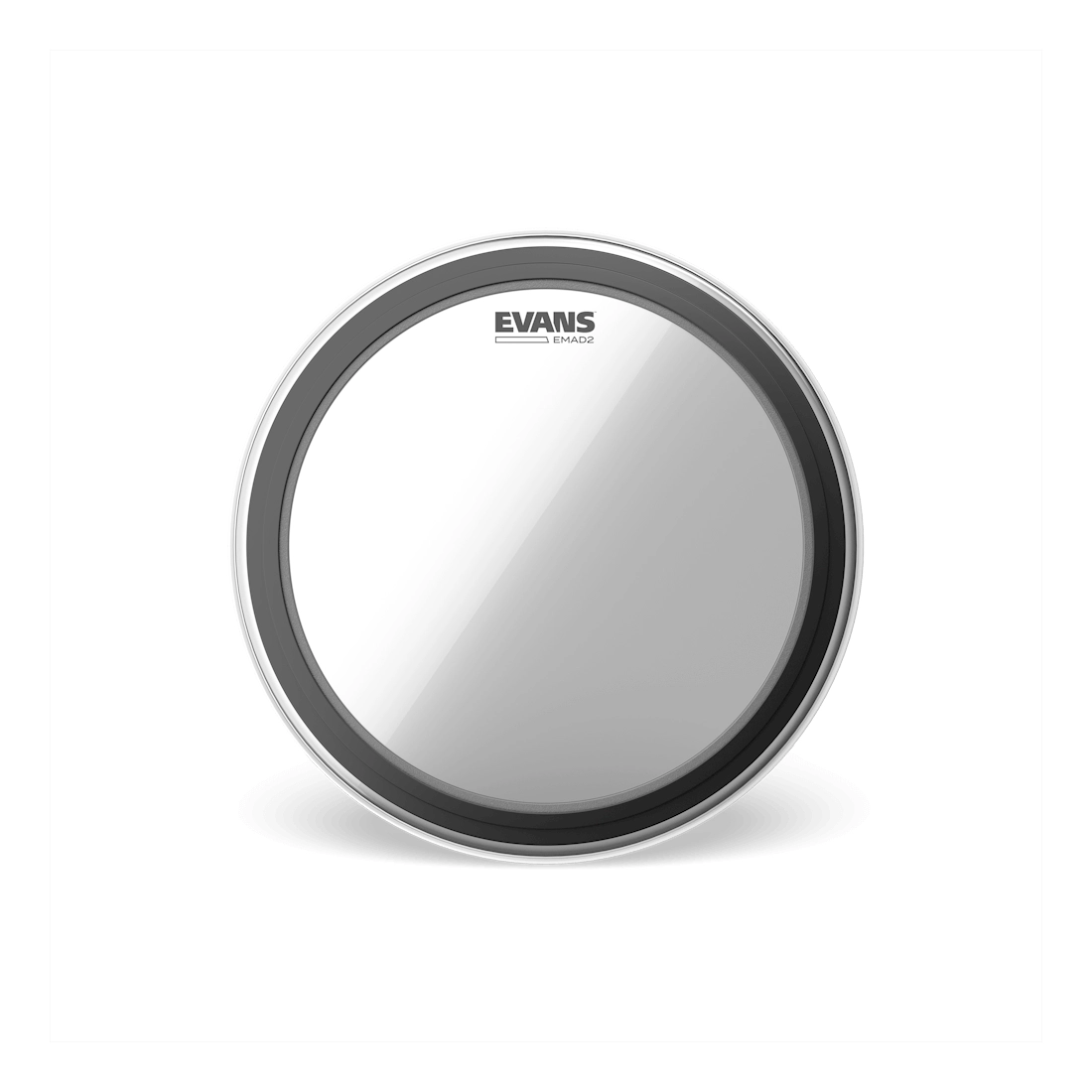 Evans EMAD Clear Bass Drum Head 20 Inch - Premium Drumhead for Punchy Low-End & Reduced Overtones | Perfect for Rock, Metal & Live Performances