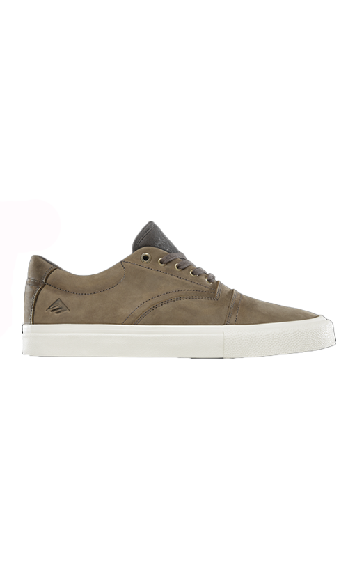 Emerica Provider Men's Skate Shoes - Brown & White | Durable & Comfortable for Skateboarding, Streetwear & Casual Wear