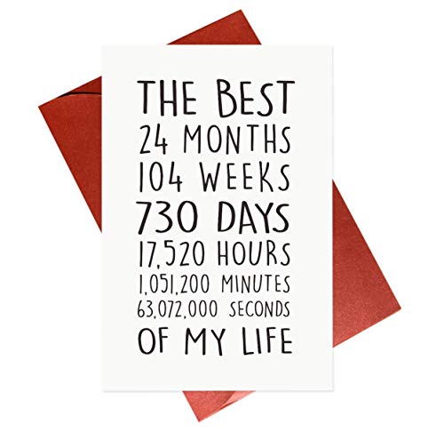 2nd Anniversary Card