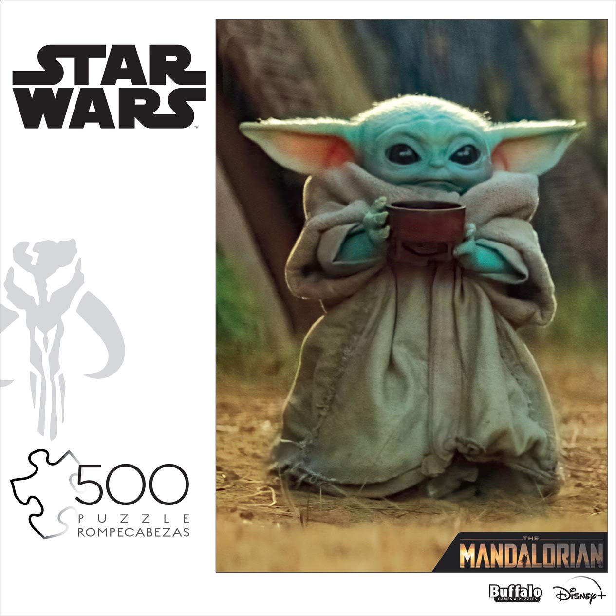 Star Wars Mandalorian 500-Piece Puzzle for Family Fun