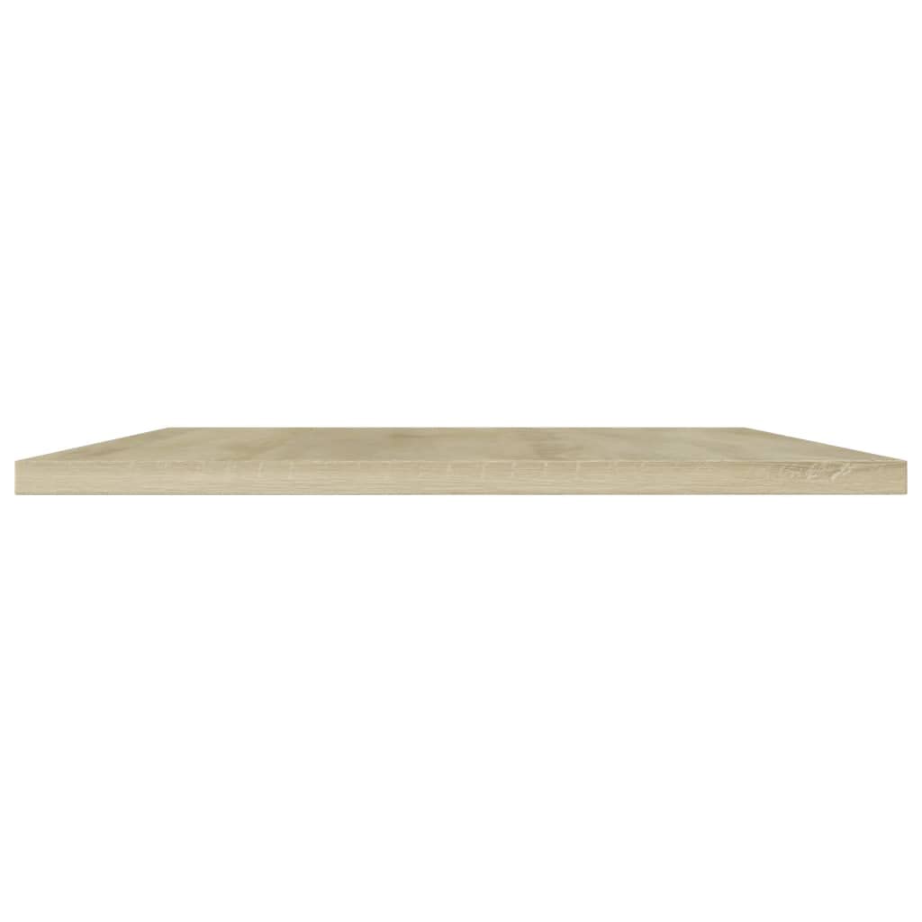 SKM Bookshelf Boards - Set of 4 Sonoma Oak Chipboard Shelves (31.5