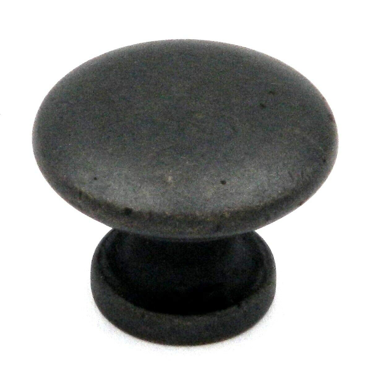 12 Pack Distressed Oil-Rubbed Bronze Cabinet Knobs - 1