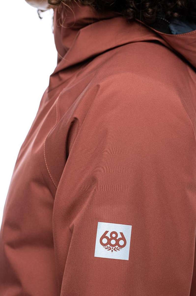 686 Women's GLCR GORE-TEX Willow Insulated Winter Jacket 2022 - Waterproof Windproof Ski Jacket for Snowboarding & Outdoor Activities