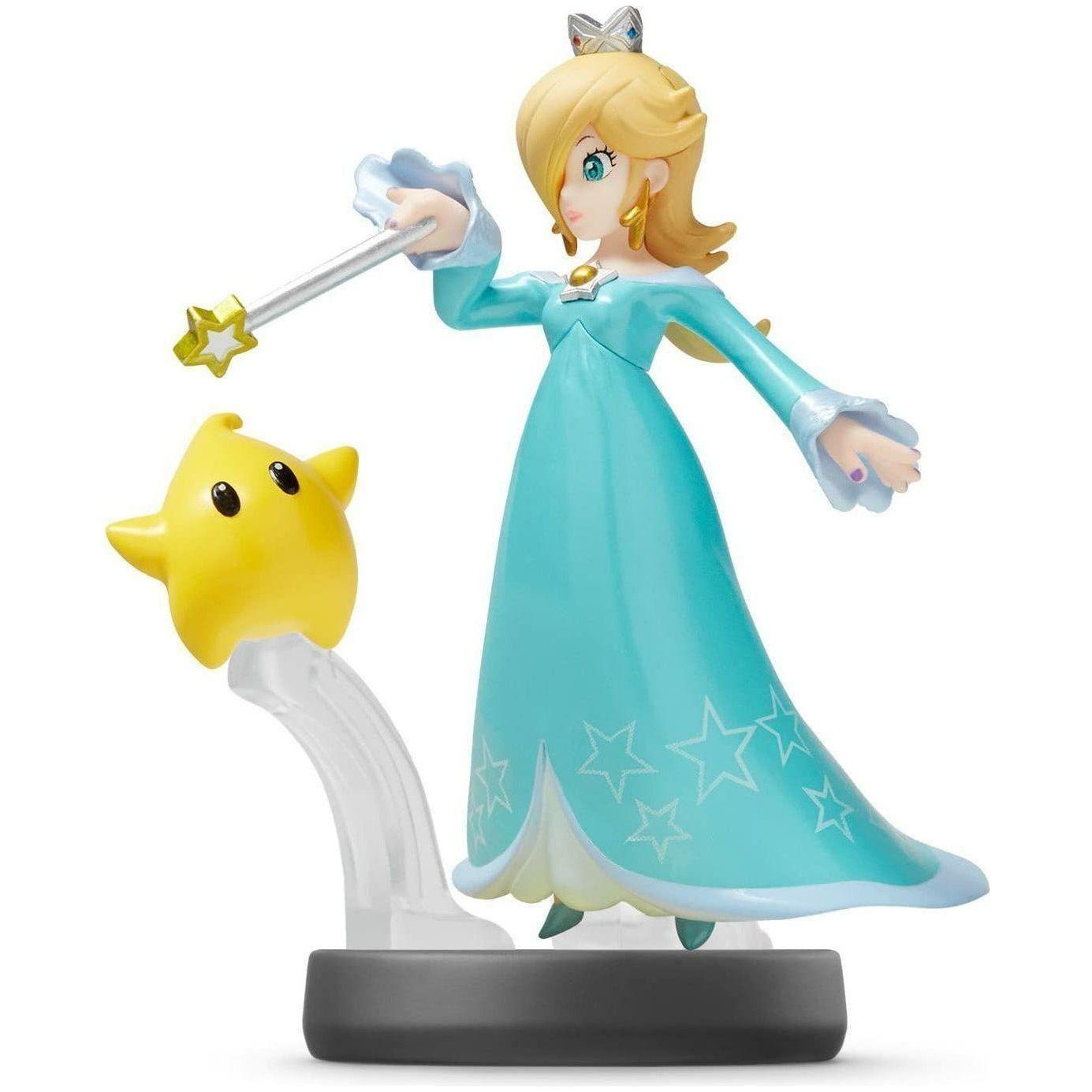 Super Smash Bros Rosalina and Luma Amiibo Figure - Nintendo Switch Compatible Collectible for Gaming & Display