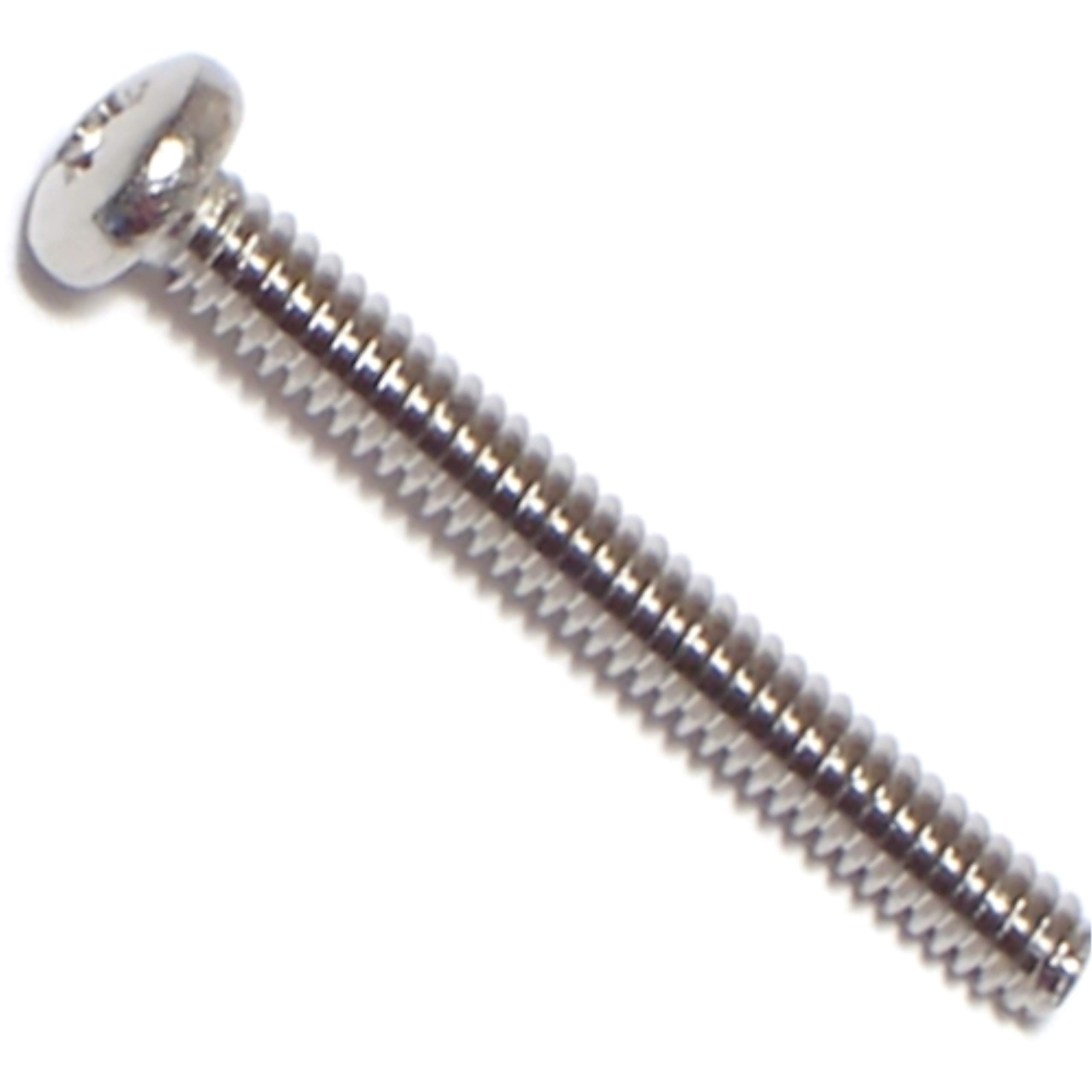 Phillips Pan Head Machine Screws 4-40 x 1 Inch (Pack of 25) - Stainless Steel Fasteners for Electronics, Appliances & DIY Projects