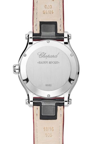 Chopard Happy Sport Ladies Watch - Stainless Steel & Diamonds | Luxury Women's Wristwatch for Everyday Wear & Special Occasions