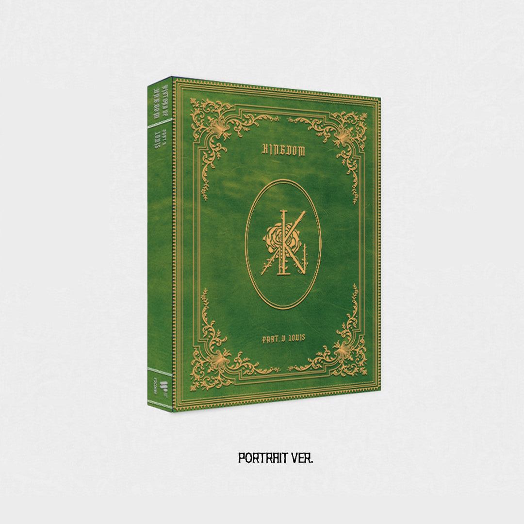 KINGDOM 2nd Mini Album 'HISTORY OF KINGDOM : PART V. LOUIS' - K-Pop Collectible CD for Fans | Perfect for Gift Giving & Music Collections