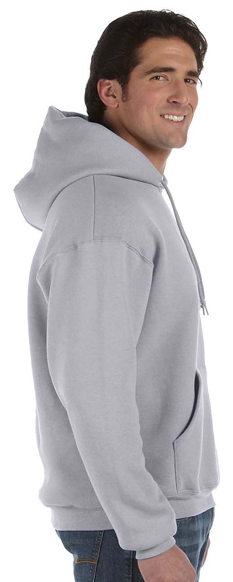 Fruit of the Loom Men's 12 oz Supercotton™ Pullover Hoodie - Royal Blue | Soft Cotton Hooded Sweatshirt for Casual Wear, Gym & Outdoor Activities