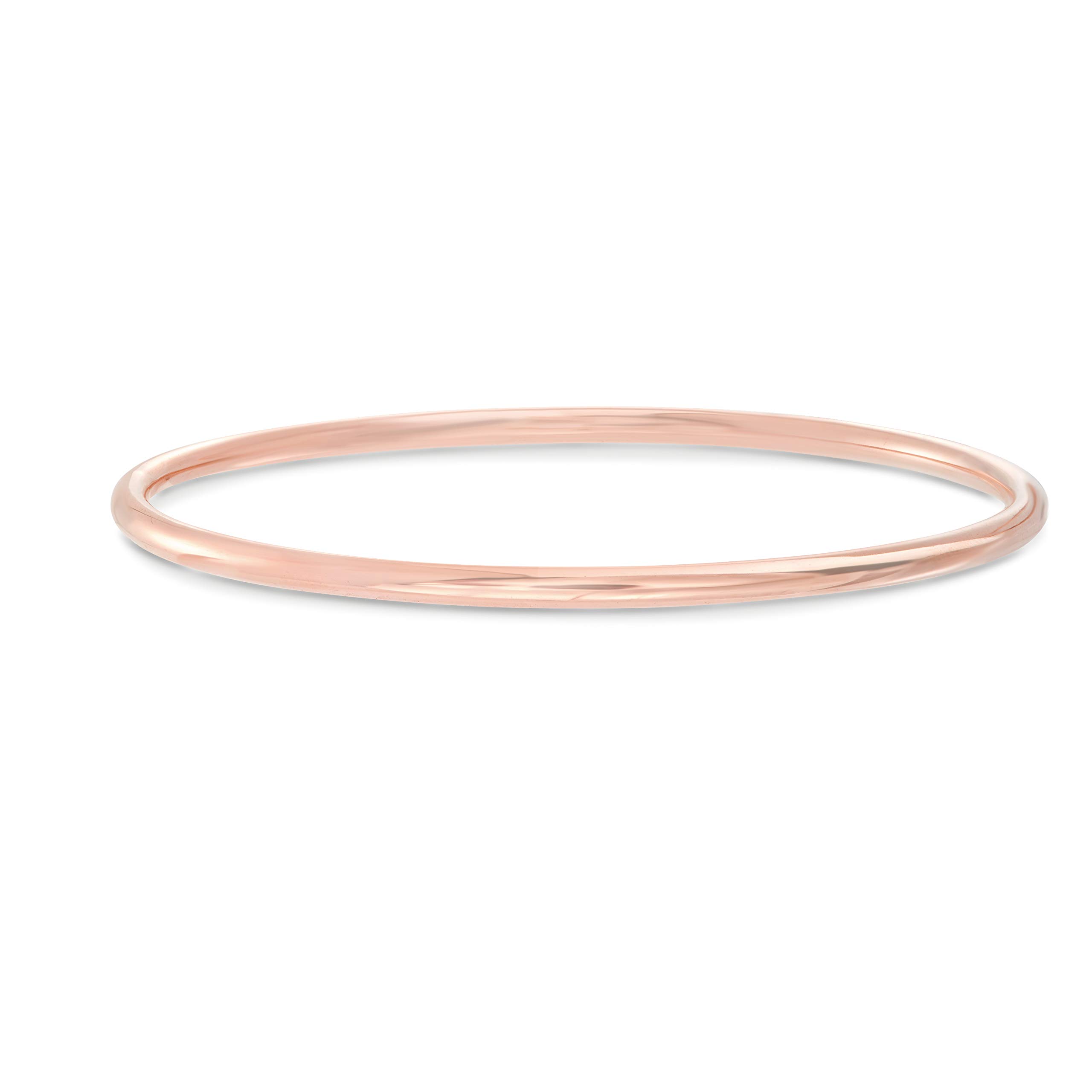 Ross-Simons Italian Multi-Toned Sterling Silver Jewelry Set: 3 Polished Bangle Bracelets (7.5 Inches) - Perfect for Gifts, Weddings & Everyday Elegance