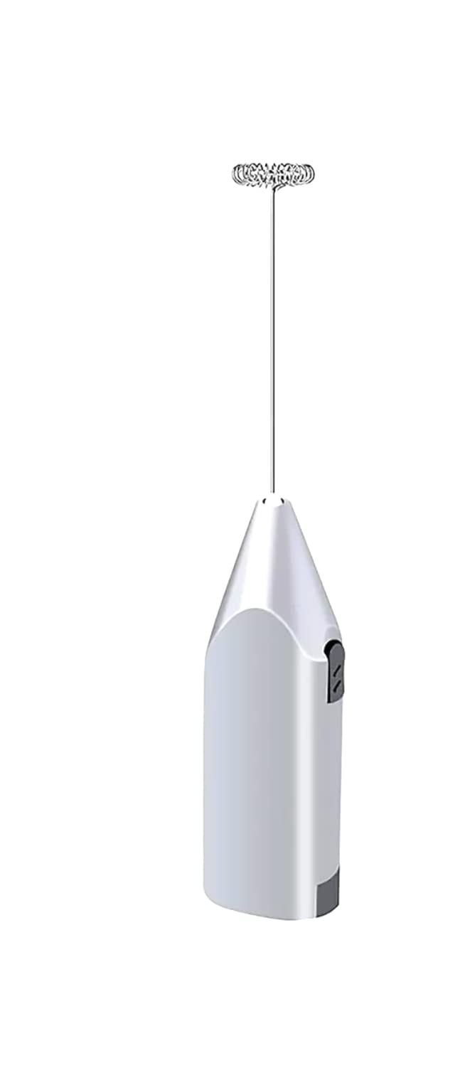 **Black Electric Milk Frother Handheld Whisk - Battery Operated Stainless Steel Foam Maker for Coffee, Lattes, Cappuccino, Matcha & Hot Chocolate - Perfect for Home, Office & Travel (Adek 111)**