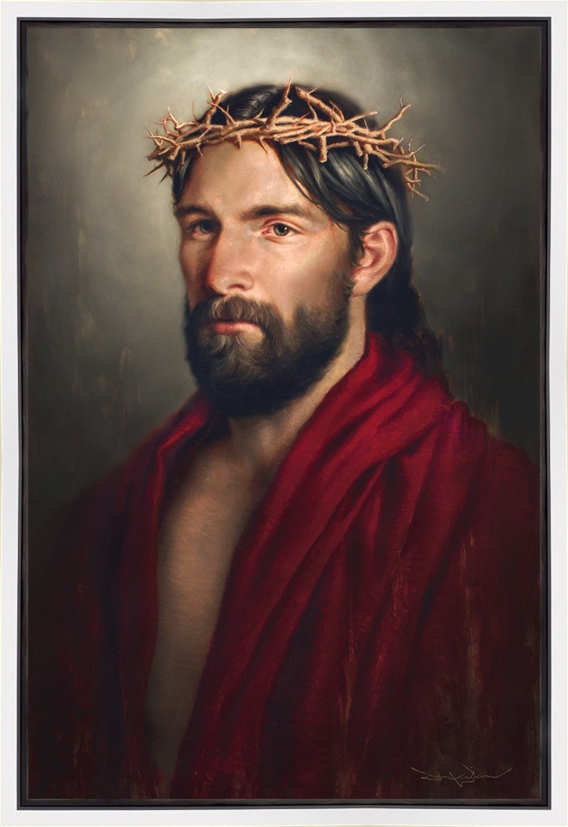 Behold The Man Gallery Wrap Canvas Art - Premium Religious Wall Decor for Home, Church & Office - Inspirational Christian Gift & Faith-Based Interior Design