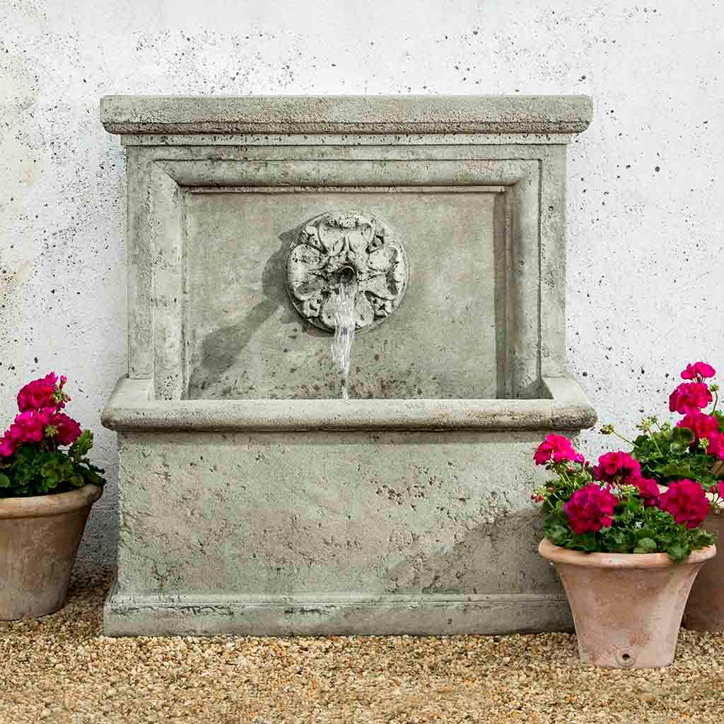 Campania International St. Aubin Outdoor Garden Fountain - Classic Tiered Water Feature for Patio, Yard, and Landscape Decor