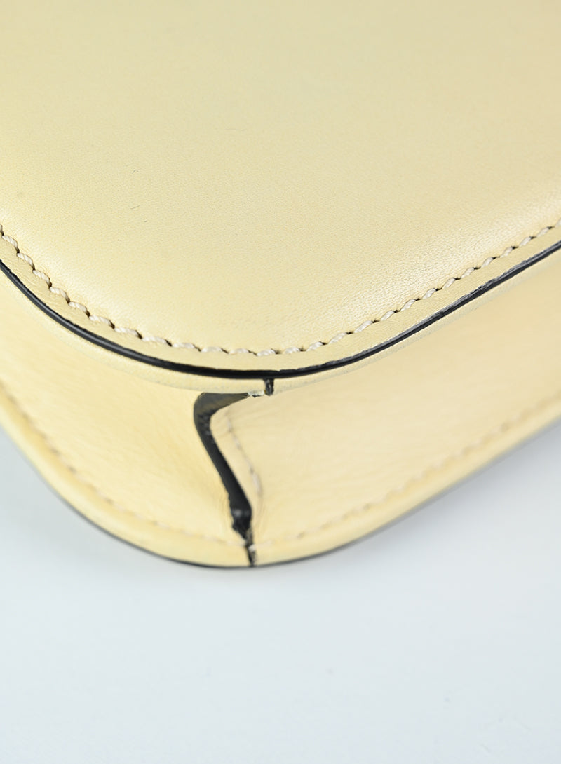 Valentino White Leather Handbag with Floral Design - Perfect for Women's Fashion, Parties & Special Occasions