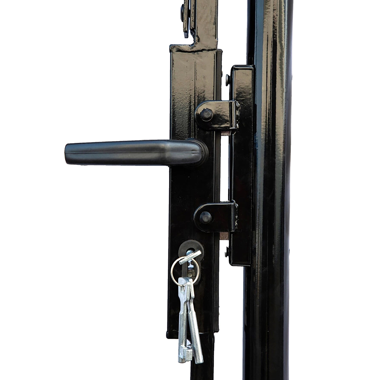 Aleko DIY Steel Pedestrian Gate Kit - ATHENS Style 3x5 Feet - Durable & Easy Installation for Backyard, Garden, and Driveway Security