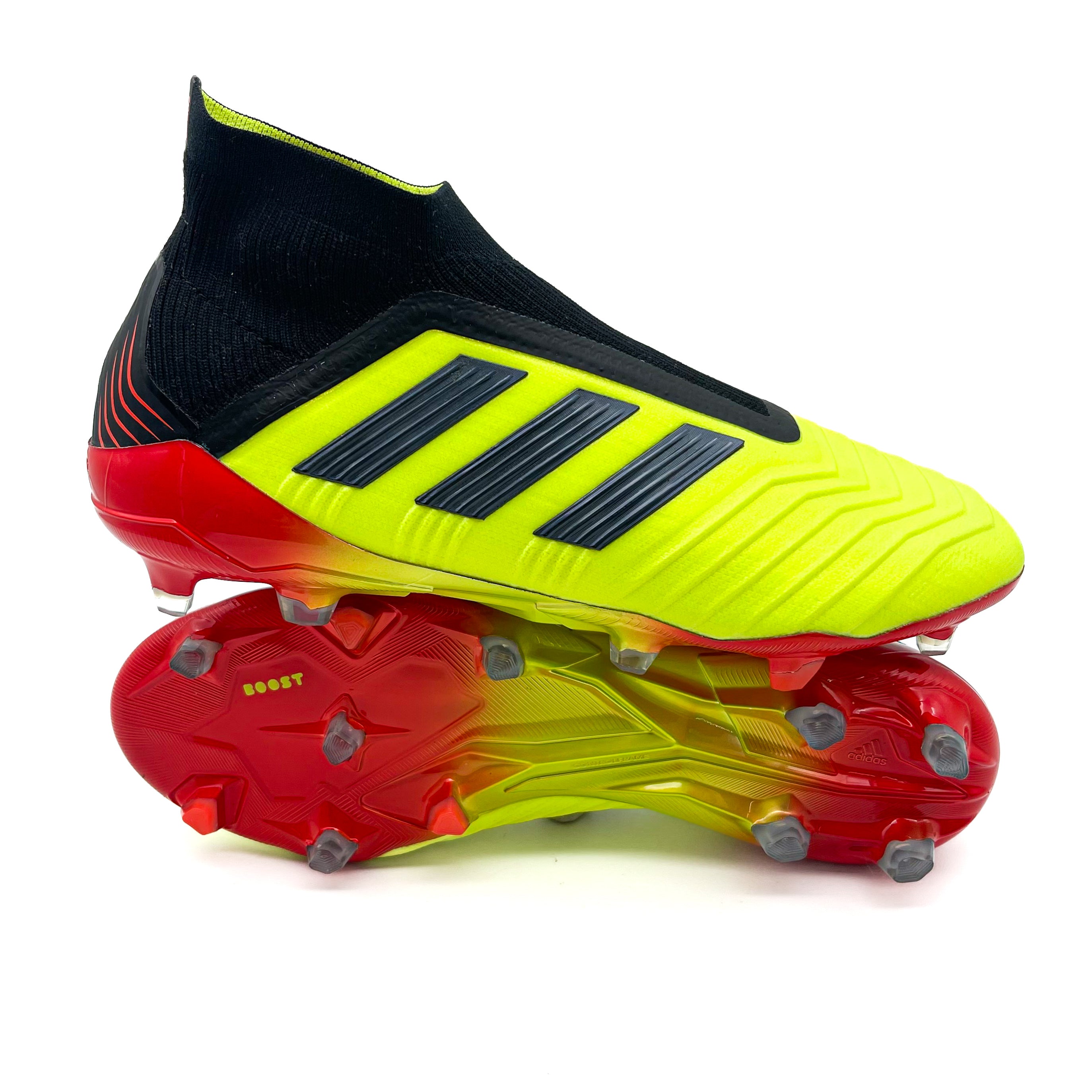Adidas Predator 18+ FG Soccer Cleats - Energy Made Football Shoes for Men, Firm Ground (FG) Studs, Lightweight & Responsive - Perfect for Competitive Matches & Training Sessions