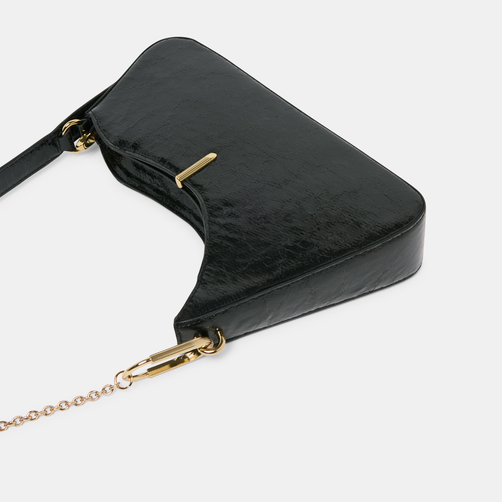 PRYA Genuine Leather Shoulder Bag for Women - Stylish & Durable Black Crossbody Purse - Perfect for Work, Travel & Everyday Use