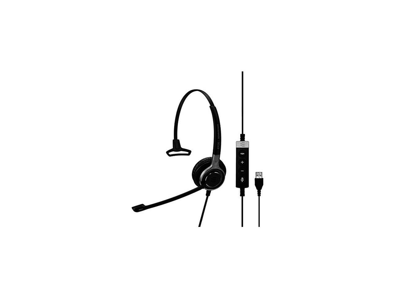 Sennheiser SC 630 USB ML (504552) Professional Business Headset - Noise Cancelling Microphone, HD Audio, USB Connectivity for Skype/Zoom/Teams - Perfect for Remote Work & Call Centers (Black)