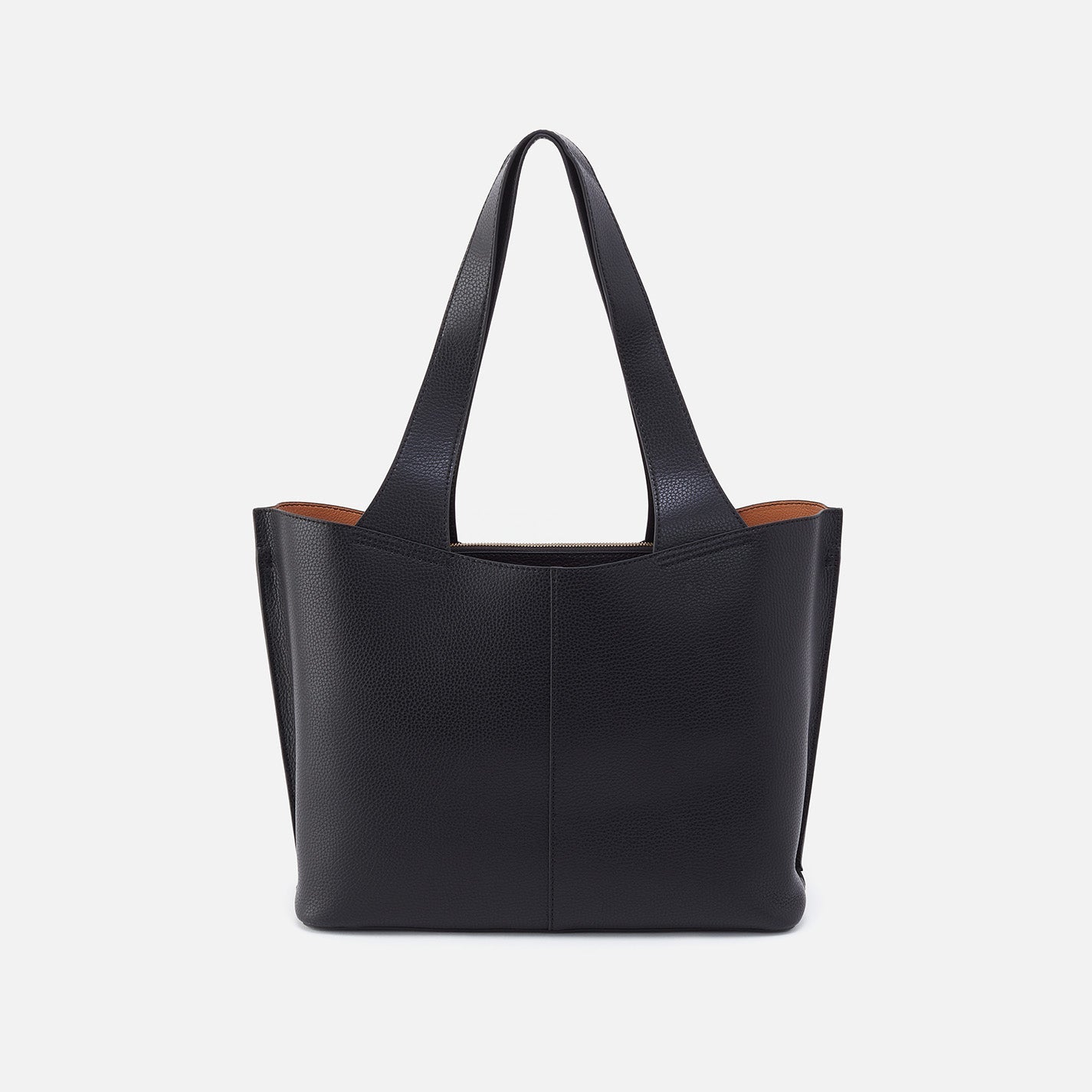 Premium Micro Pebbled Leather Vida Tote Bag - Stylish Black Handbag for Women | Perfect for Work, Travel & Everyday Use