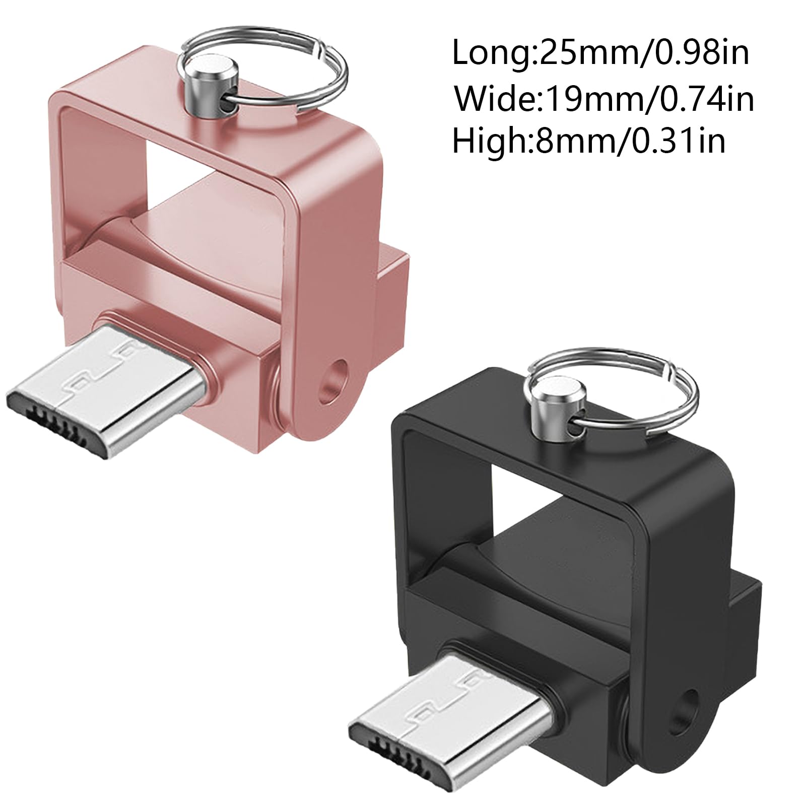 High-Speed Micro USB Card Reader Adapter - Compatible with SD, TF, MMC Memory Cards for Laptops & Smartphones | Perfect for Photographers, Travelers & Data Transfer