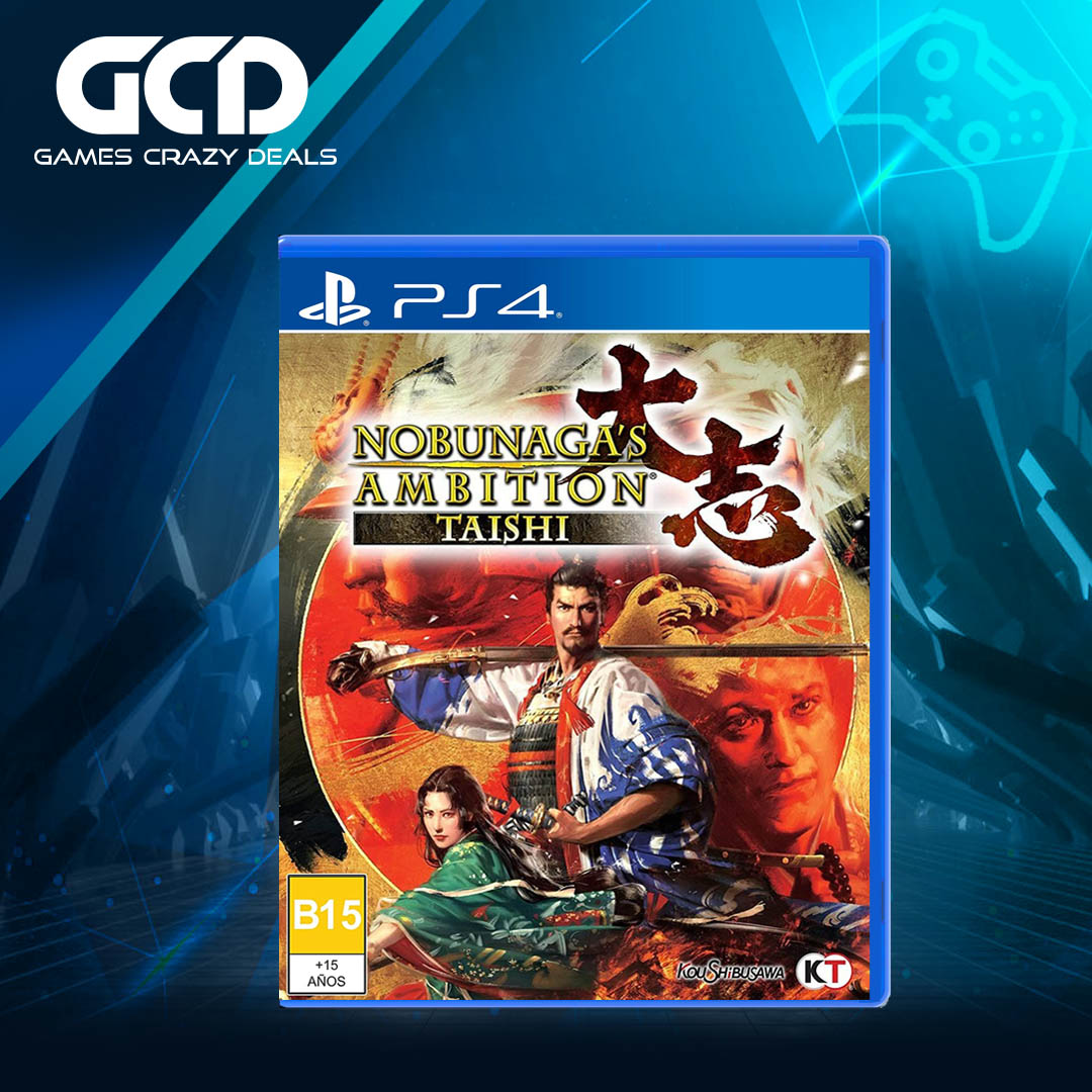 Nobunaga's Ambition: Taishi - PS4 Strategy Game - Historical Japanese Warfare Simulation for Home Entertainment