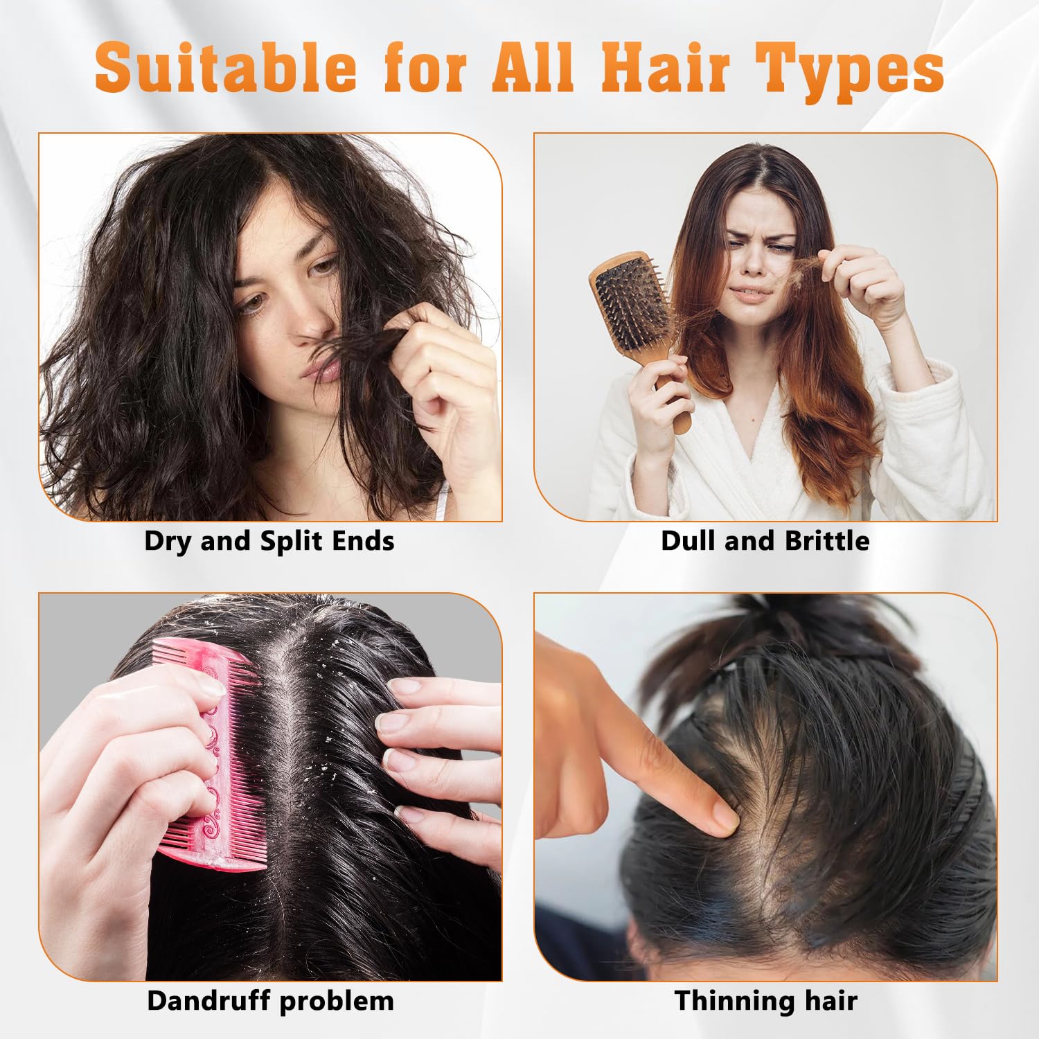 Best Anti Hair Loss Shampoo for Women - Natural Hair Growth Treatment for Thinning Hair & Hair Fall Control - Daily Use Volumizing Shampoo (1 Pack) - Perfect for Postpartum, Stress-Related & Seasonal Hair Loss
