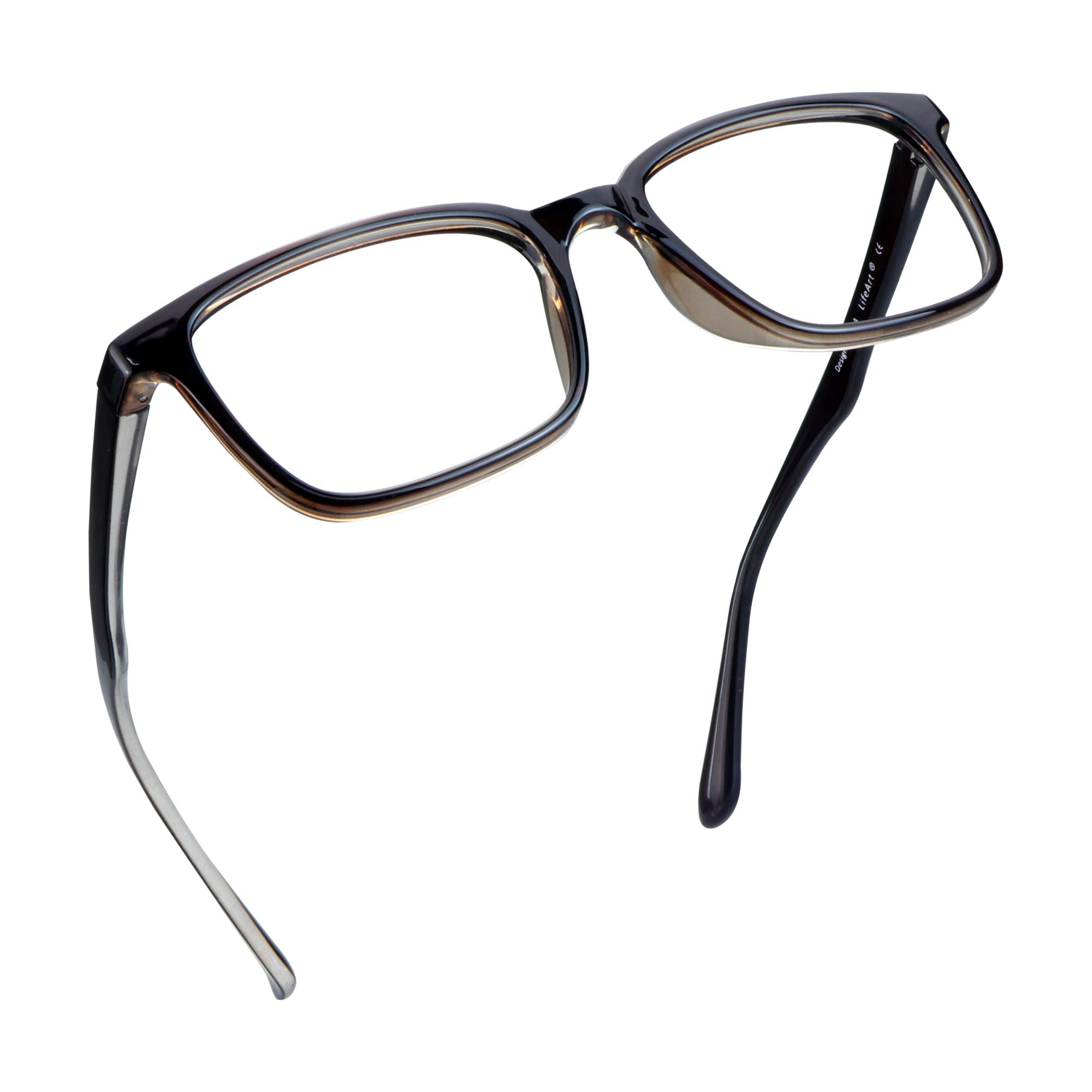 Anti Eyestrain Reading Glasses for Computer & Gaming - Blue Light Blocking Glasses for Women & Men - Reduce Eye Fatigue for Work, Study & Screen Time