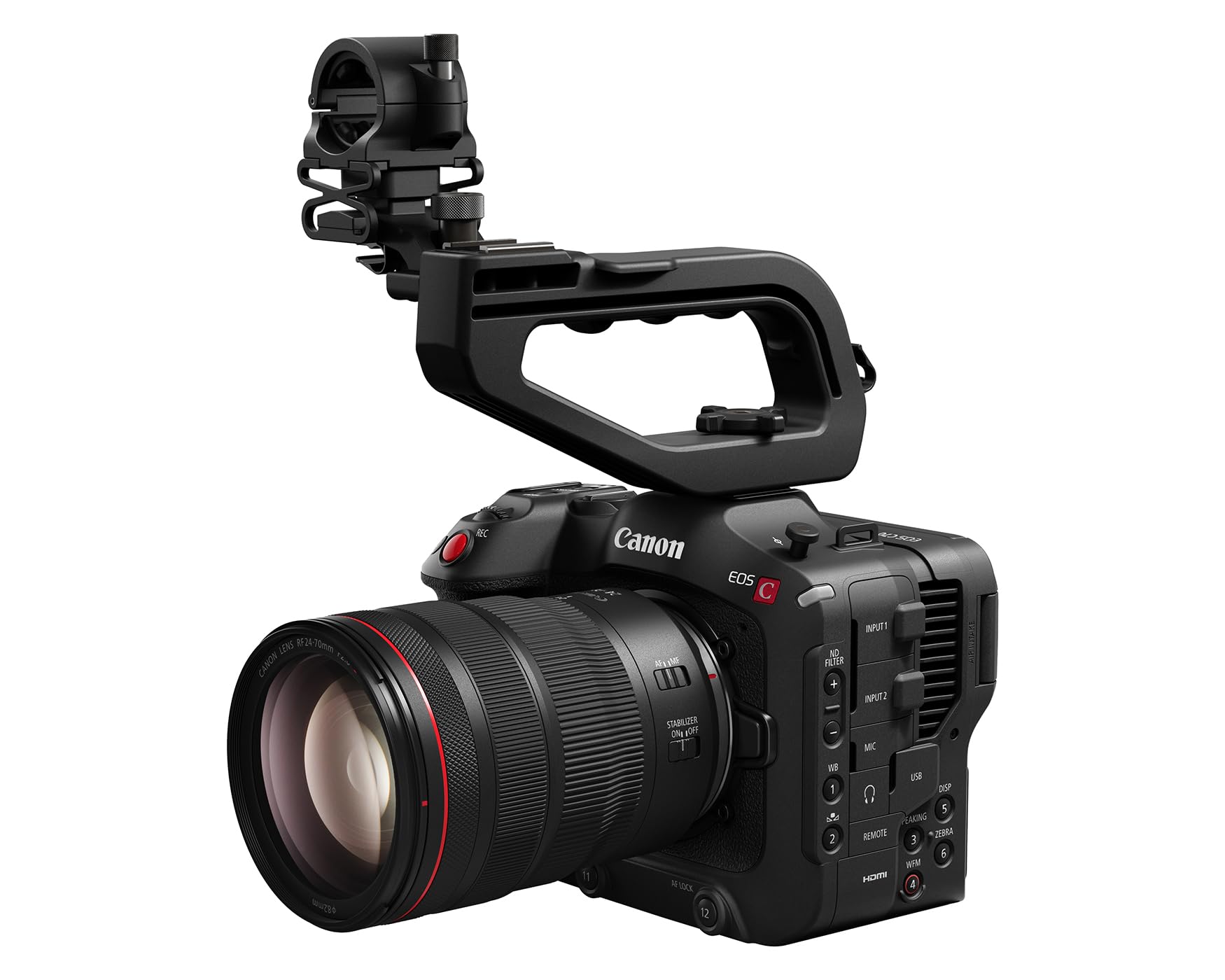 Canon EOS C70 Cinema Camera with RF24-70mm F2.8 L USM Lens Kit - Professional 4K Video Recording for Filmmaking, Vlogging & Content Creation
