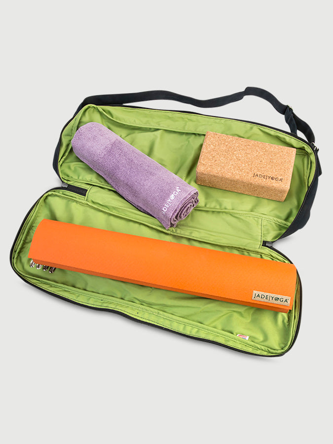 Premium Jade Yoga Khaya Yoga Equipment Bag - Durable & Stylish Yoga Mat Carrier for Men & Women - Perfect for Gym, Travel & Outdoor Yoga Sessions