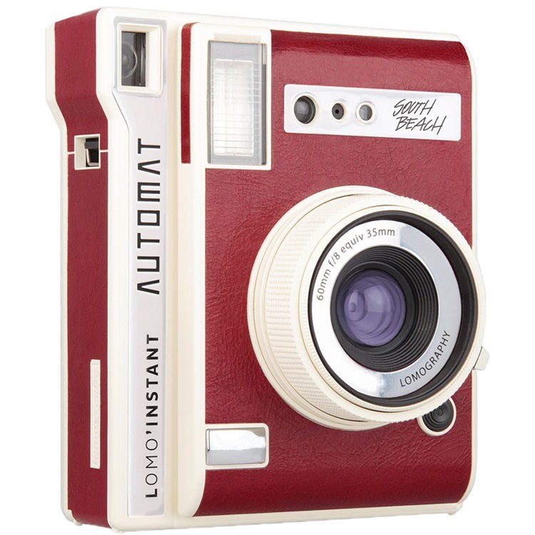 Lomography LomoInstant Automat Instant Film Camera - Vintage Style, Auto Exposure, Built-in Flash - Perfect for Travel, Parties & Creative Photography (South Beach Edition)